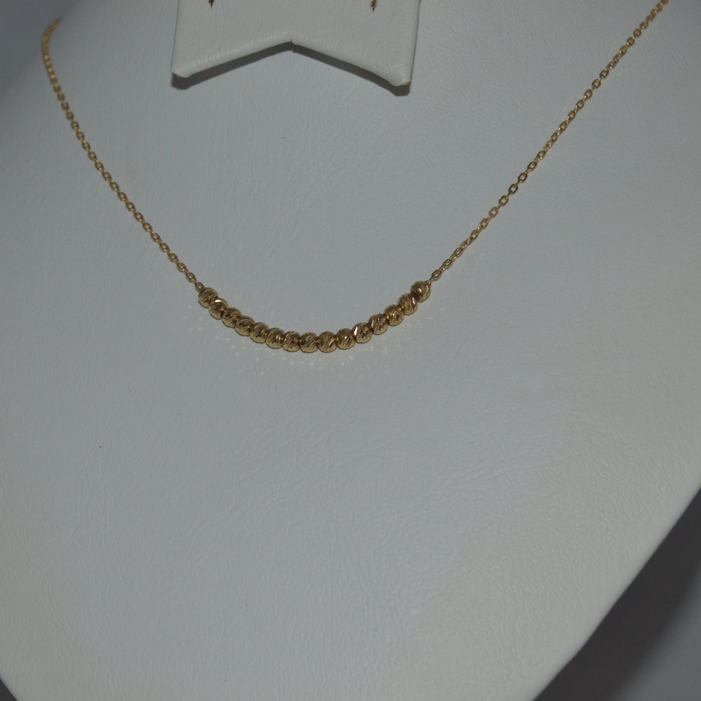 Gold Ball Necklace