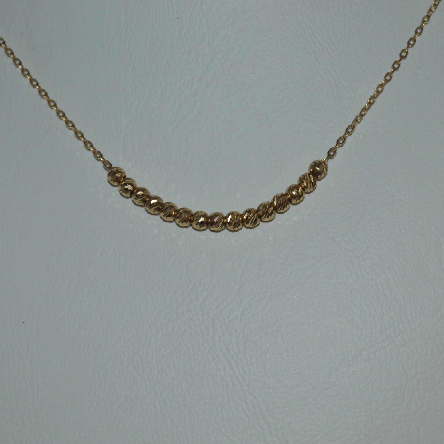 Gold Ball Necklace