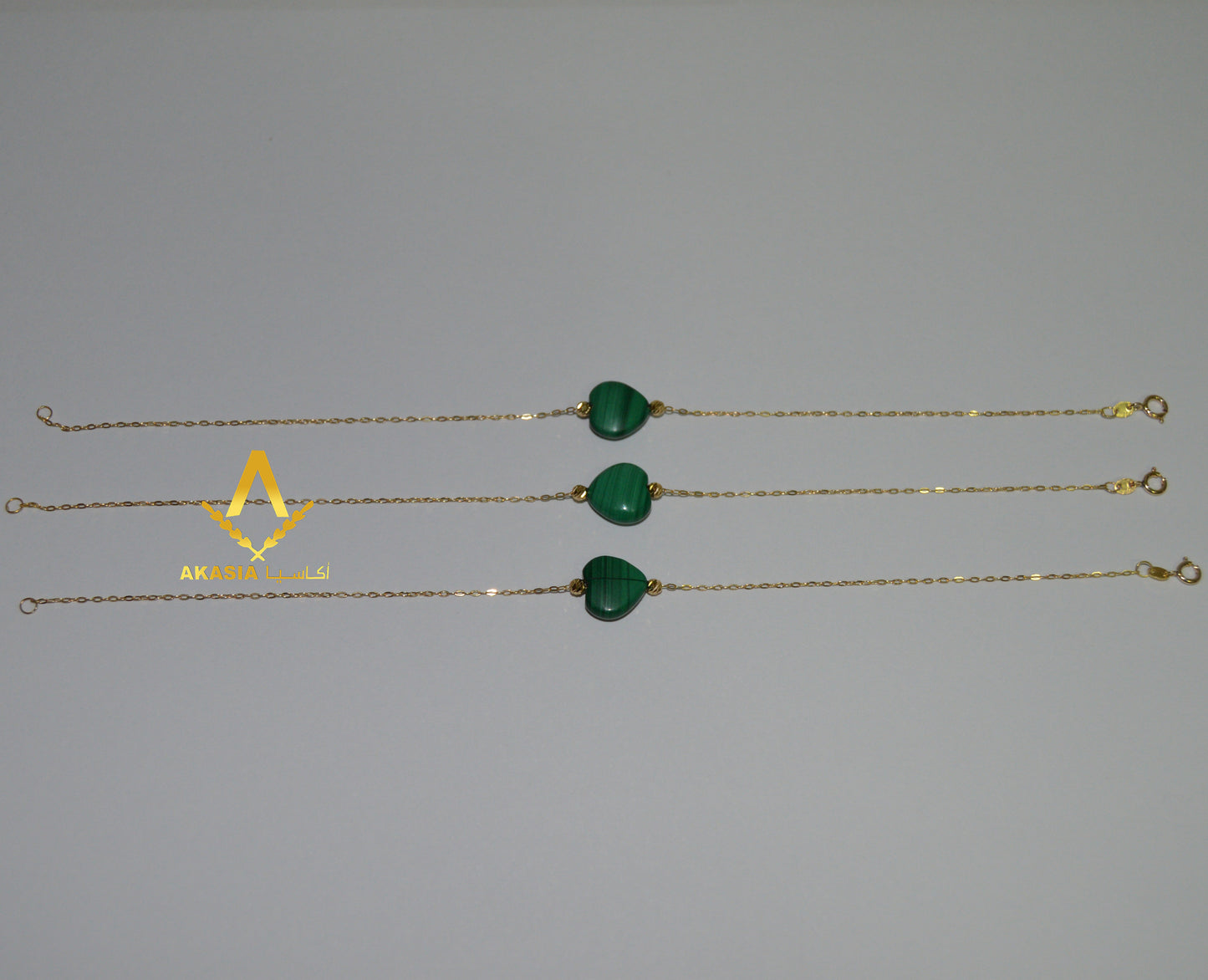 Green Heart Bracelet