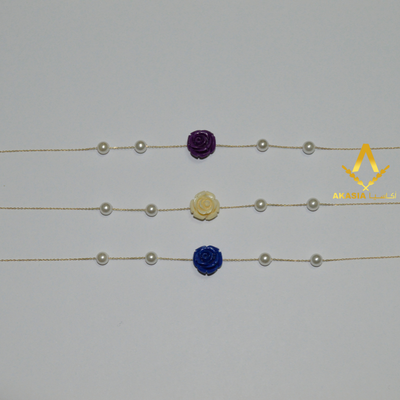 Flower Pearl Bracelet