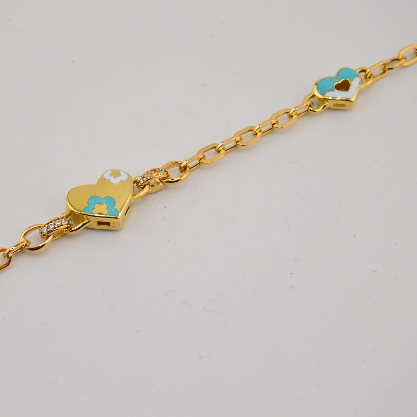 Heart Charm Bracelet