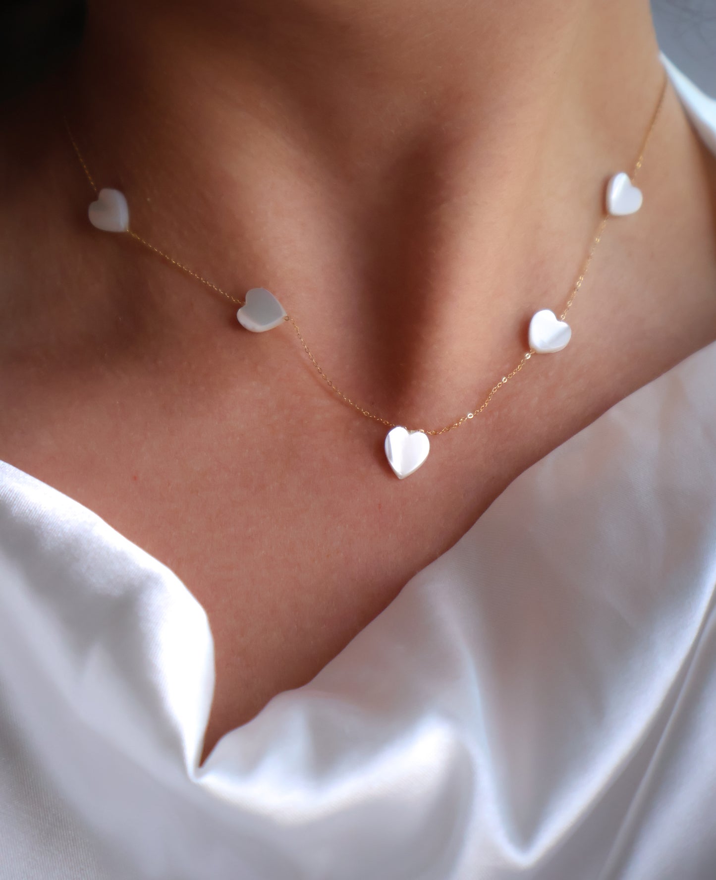 Heart P Necklace