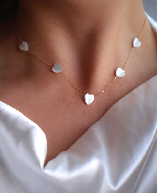 Heart P Necklace