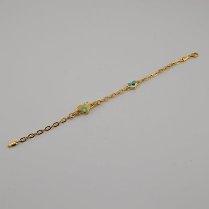 Heart Charm Bracelet