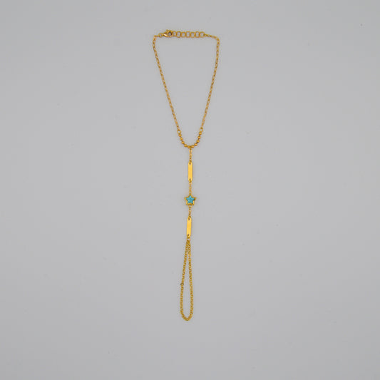 Star Hand Chain Bracelet