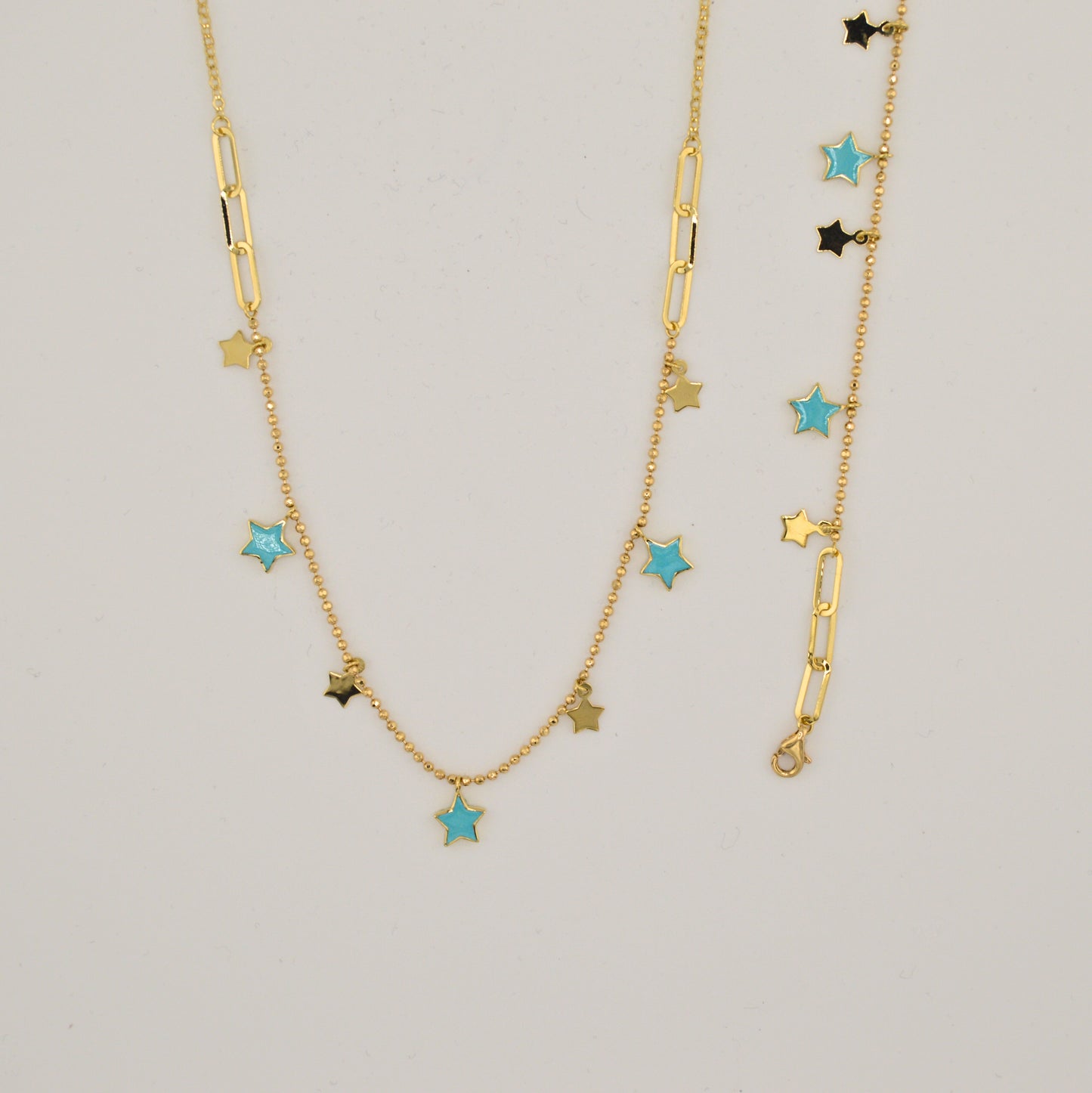 Star Charm Gold Set