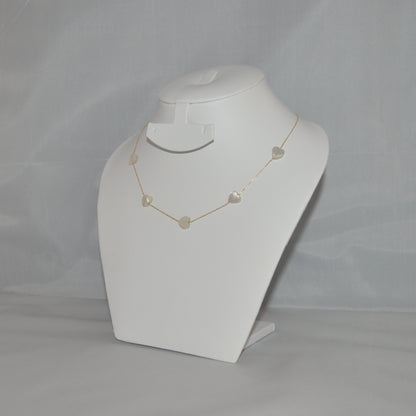 Heart P Necklace