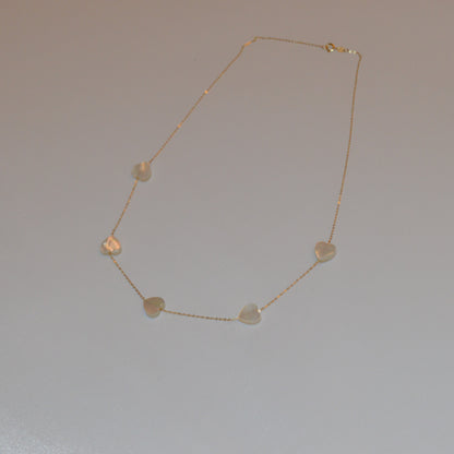Heart P Necklace