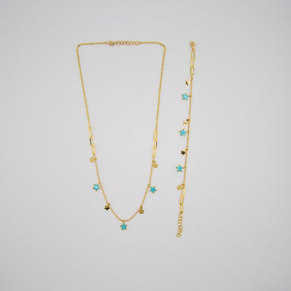 Star Charm Gold Set