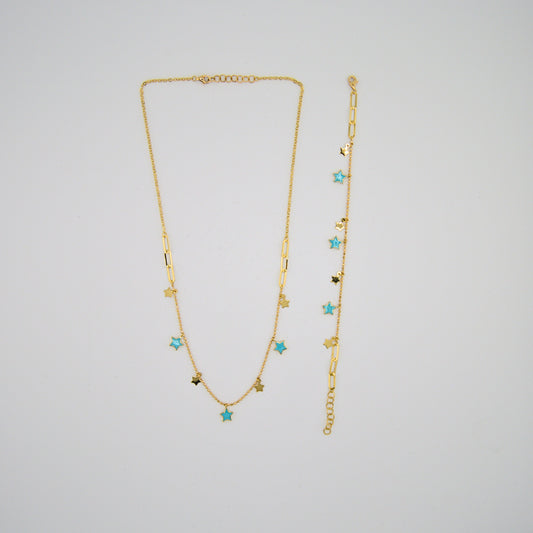Star Charm Gold Set